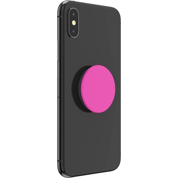 PopSockets Basic Magenta Grip Med Ställfunktion