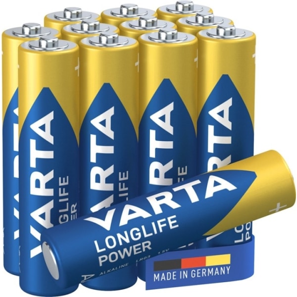 Varta LR03/AAA (Micro) (4903) batteri, 12 st. box alkaliskt mang