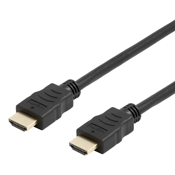 DELTACO flexible HDMI cable, 4K UltraHD in 60Hz, 3m, black