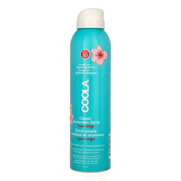 Coola Classic Body Sunscreen Spray SPF50 177 ml Guava Mango