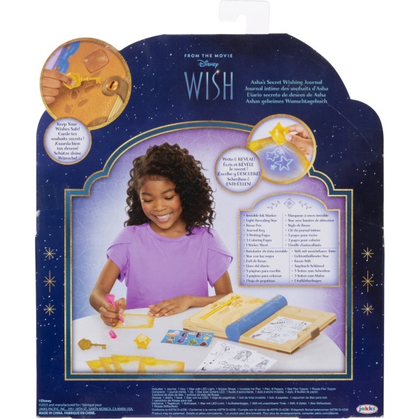 Disney WISH  - Ashas anteckningsbok med tillbehör