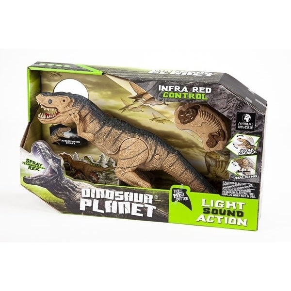 Animal Universe Tyrannosaurus R/C w/spray, light & sound big size