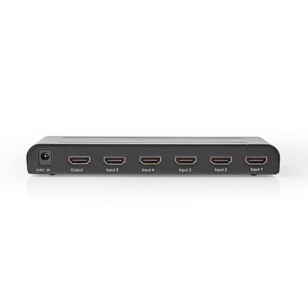 Nedis HDMI ™ Switch | 5-Port port(s) | 5x HDMI™ Ingång | 1x HDMI