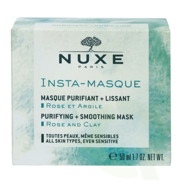 Nuxe Insta-Masque Purifying + Smoothing Mask 50 ml Kaikille ihotyypeille
