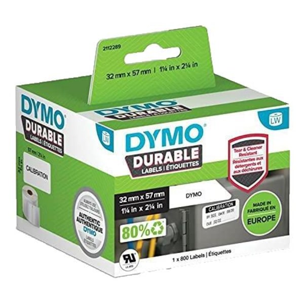 DYMO LW Durable medium multi-purpose 57mm x 32mm, 800 etiketter
