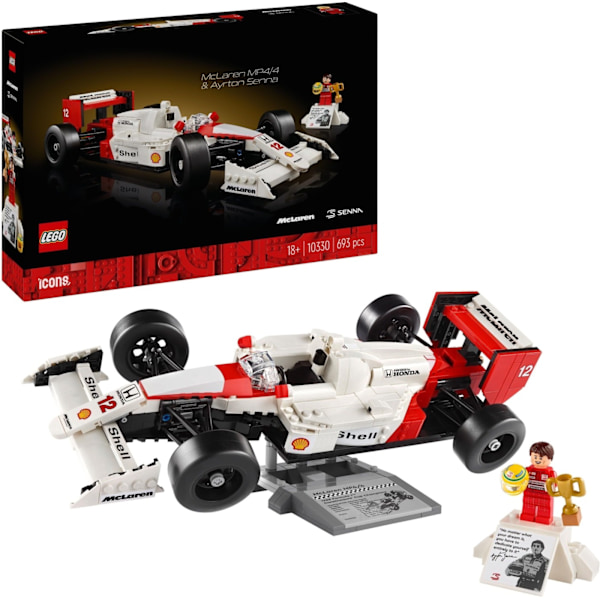 LEGO Icons 10330 - McLaren MP4/4 & Ayrton Senna