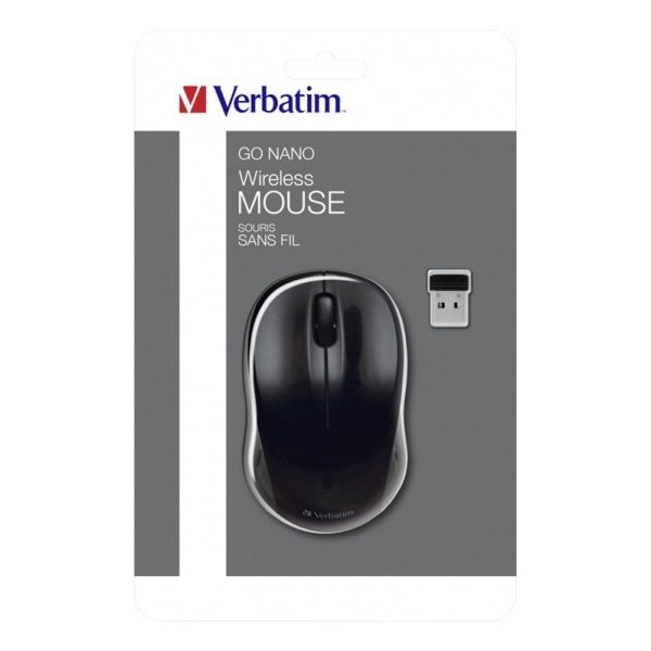 Verbatim Go Nano Wireless Mouse Black