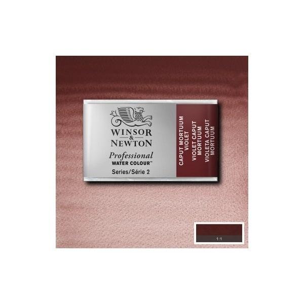 WINSOR Watercolour proff pan Caput Mortuum Violet 125