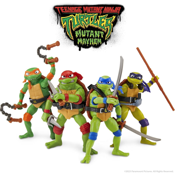 Teenage Mutant Ninja Turtles: Mutant Mayhem Leonardo-figur