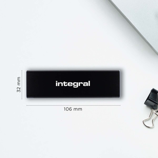 Integral 1 Tt:n kannettava SlimXpress-SSD-asema