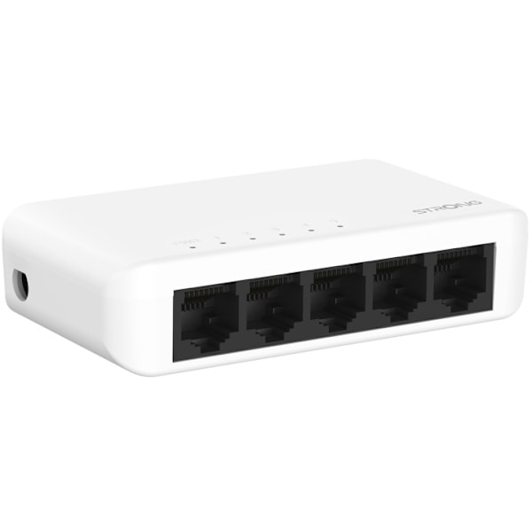 Strong 5-port Gigabitswitch Vit Vit