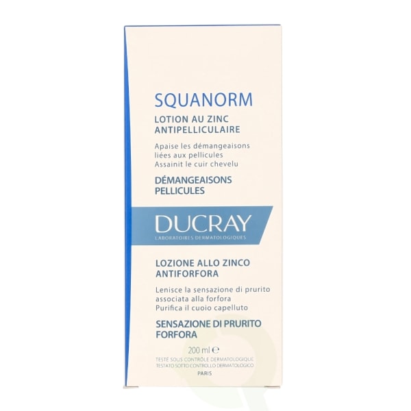 Ducray Squanorm Anti-Dandruff Zinc Lotion 200 ml