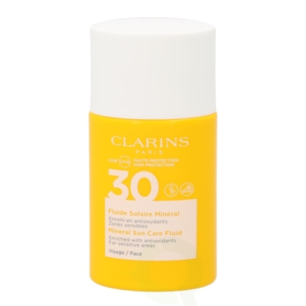 Clarins Mineral Sun Care Fluid SPF30 30 ml Ansigt, For Sensitive A