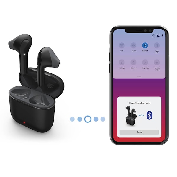 Hama Freedom In-Ear TWS -kuulokkeet, musta Svart