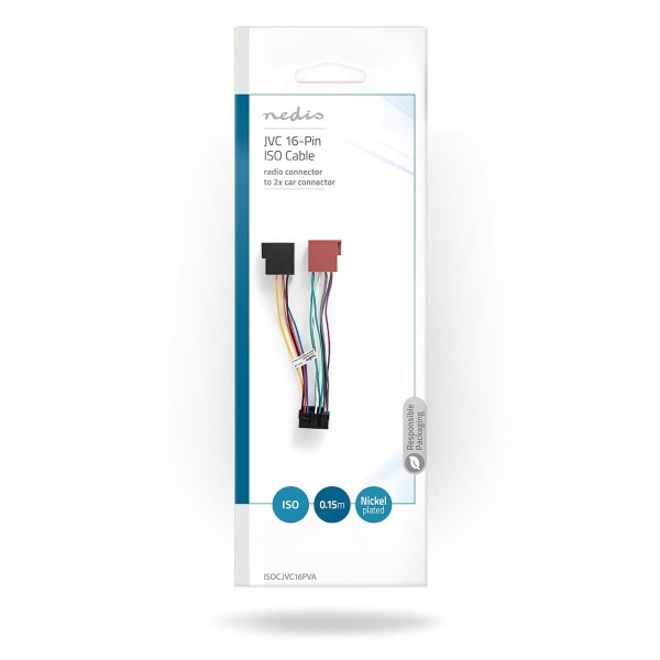 Nedis ISO Adapter Kabel | ISO-kompatibilitet: JVC | 0.15 m | Run