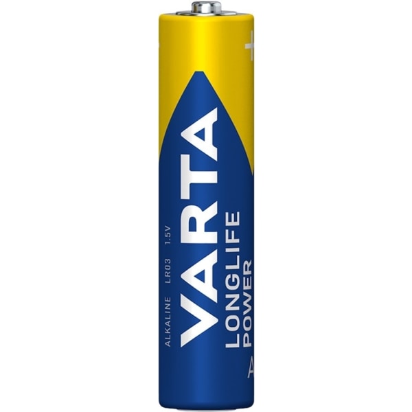 Varta LR03/AAA (Micro) (4903) batteri, 10 st. blister alkaliskt