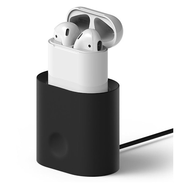 Oplader til AirPods - Sort