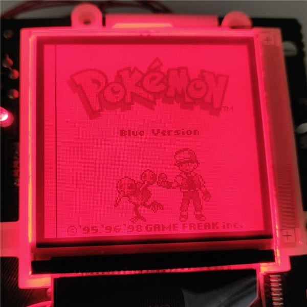 Backlight till Gameboy, Röd