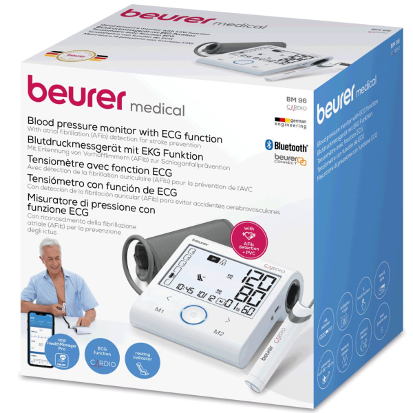 Beurer Blodtrycksmätare - EKG Bluetooth® BM 96