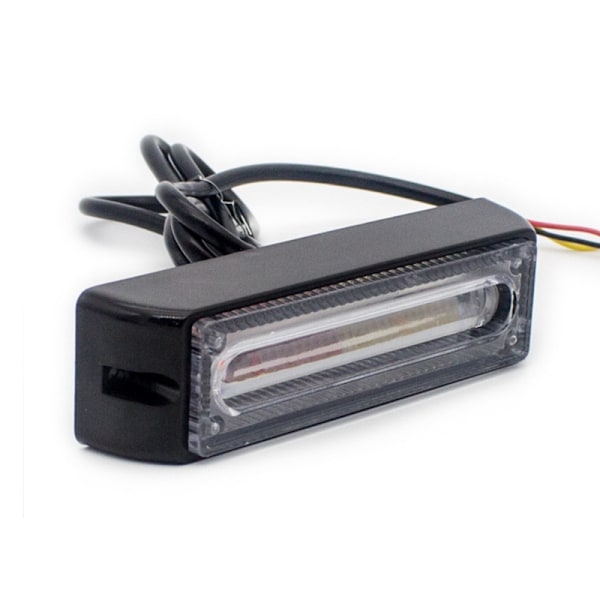LED-varningsljus COB för fordon 12-24V, Orange