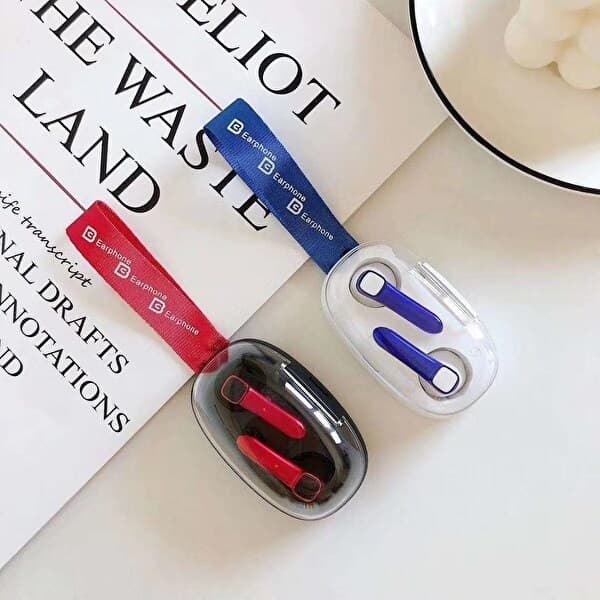 TWS B60 - Langattomat Bluetooth In-Ear kuulokkeet, punainen Röd
