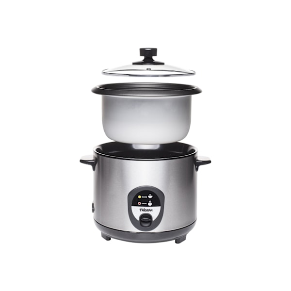Tristar RK-6127 riskoger 1,5 l 500 W Sort, Rustfrit stål
