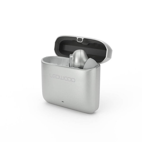 LEDWOOD Hovedtelefoner Titan TWS True Wireless In-Ear Sølv Silver