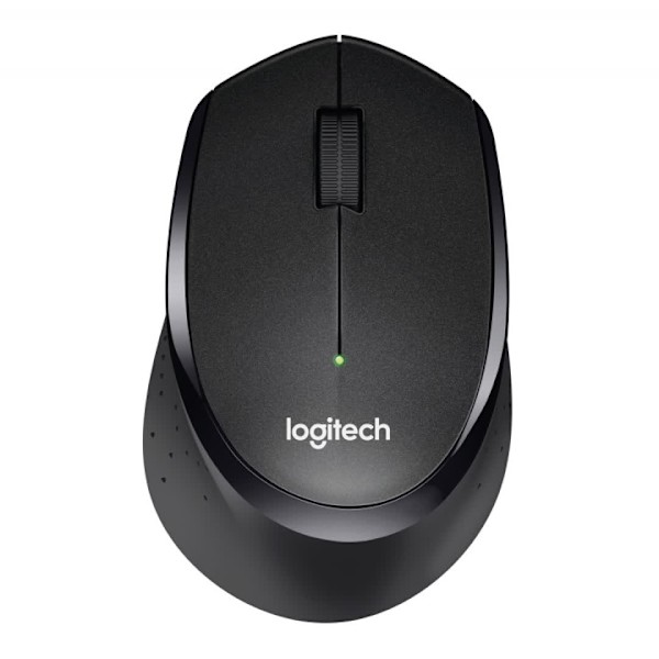 Logitech B330 Silent Plus Wireless Mouse, Black Svart