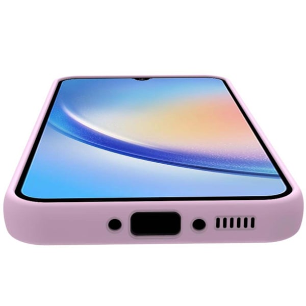 Celly Cromo Soft rubber case Galaxy A34 5G Rosa Rosa