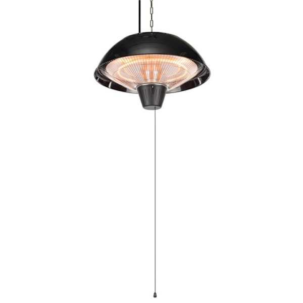 Tristar Elvärmare Takhängd 360 IP34 KA Sort