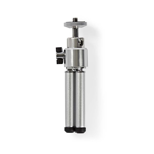Nedis Stativ | Maximal lastkapacitet: 0.8 kg | Minsta arbetshöjd: 11 cm | Maximal arbetshöjd: 14.5 cm | 1 Segment | Bollhuvud | Resväska ingår | ABS /
