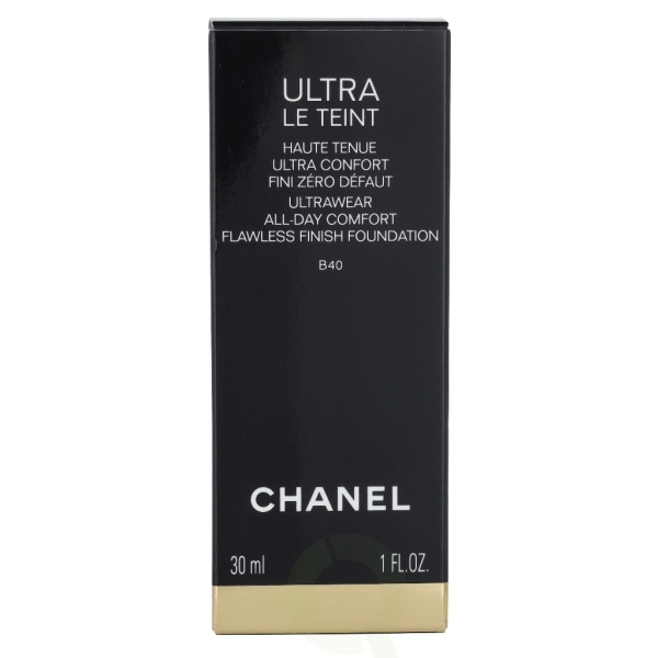 Chanel Ultra Le Teint Flawless Finish Fluid Foundation 30 ml B40