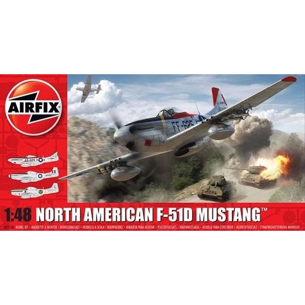 Airfix North American F51D Mustang 1/48
