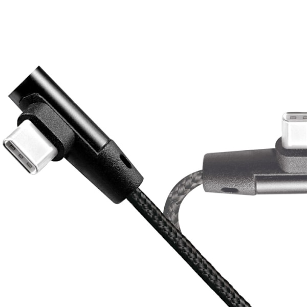 LogiLink Vinklad USB-C-kabel USB 2.0 Max 15W 0,3m