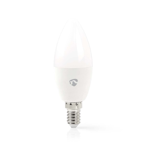 Nedis SmartLife Fuld Farve Pære | Zigbee 3.0 | E14 | 470 lm | 4.9 W | RGB / Varm til kølig hvid | 2200 - 6500 K | Android™ / IOS | Stearinlys | 1 stk