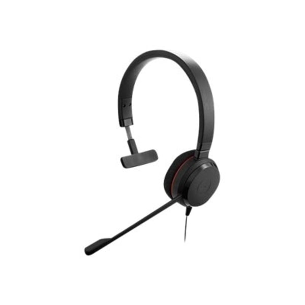 Jabra Evolve 20 MS Mono Headset Huvudband Svart