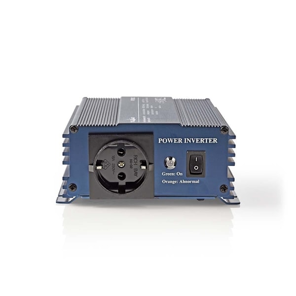 Nedis Vekselretter med Ren Sinusbølge | Indgangsspænding: 12 V DC | Enhedens strømudgangsforbindelse: Type F (CEE 7/3) | 230 V AC 50 Hz | 150 W | Peak
