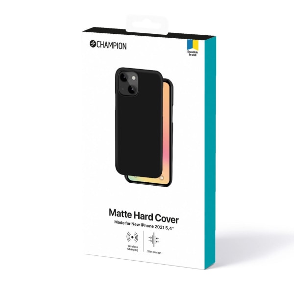Champion Matte Hard Cover iPhone 13 mini Svart