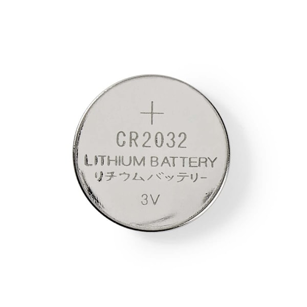 Nedis Litiumnappiparisto CR2032 | 3 V DC | 5 Kpl pakkaus