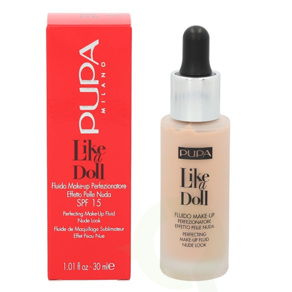 Pupa Milano Pupa Pupa Like A Doll Perfecting Make-Up Fluid SPF15 30 ml #020 Light Beige
