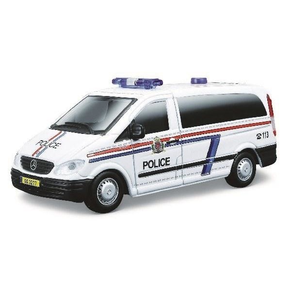 BURAGO Police Mercedes-Benz Vito 1:50