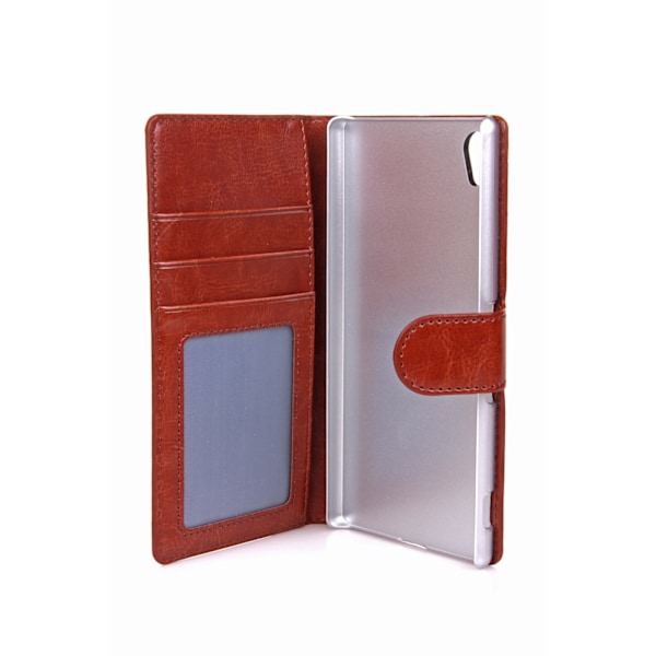 GEAR Wallet Brun - Sony Xperia Z3+ Brun