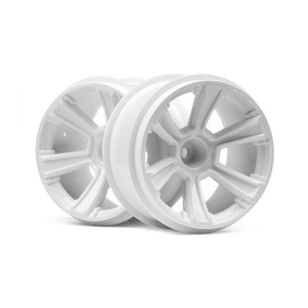 6-shot Mt Wheel (valkoinen/2kpl)
