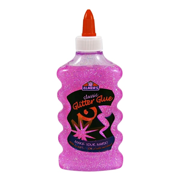 ELMER'S Glitter Glue Pink, 177ml, Lim