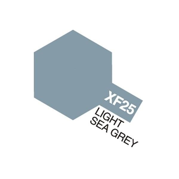 TAMIYA Acrylic Mini XF-25 Light Sea Grey (Flat) Grå