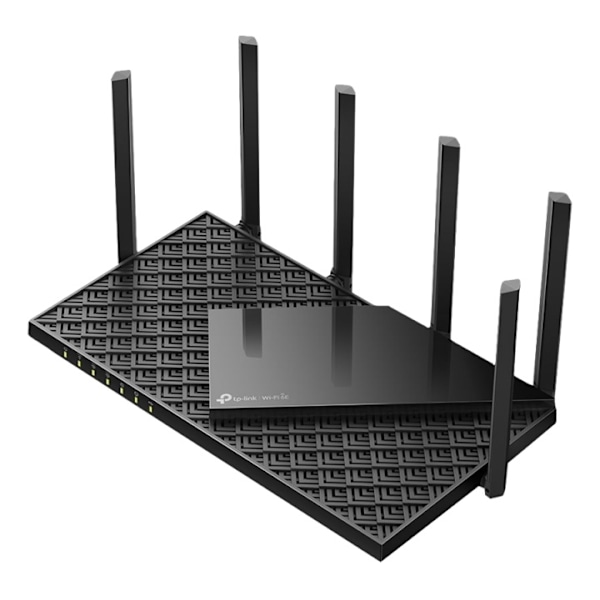 tplink AX5400 Tri-Band Wi-Fi 6E Router Svart