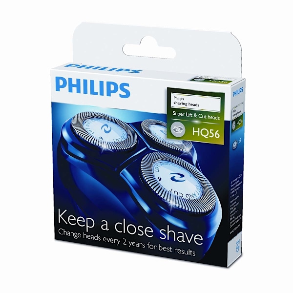 Philips HQ 56/50 Partakoneen Terät HQ1/HQ4/HQ56/HQ58/HQ64/ HQ66/HQ68/HQ69/HS190 Series 3 pc