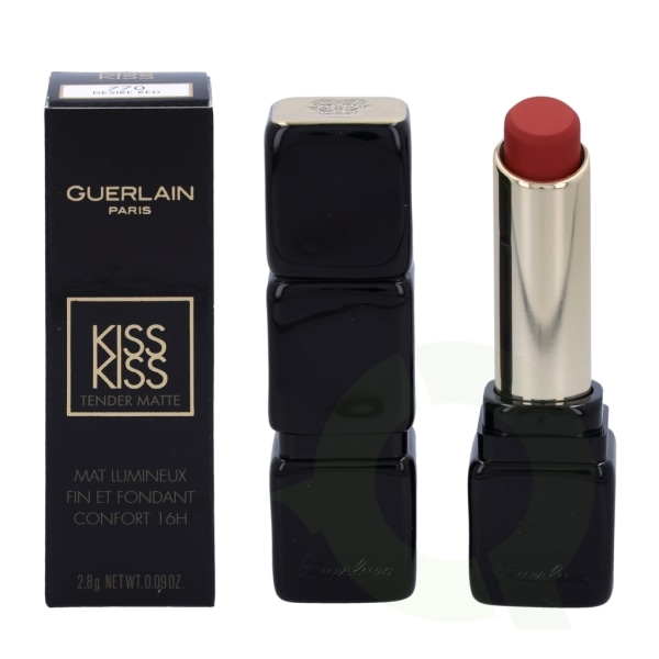 Guerlain Kiss Kiss Tender Matte Lipstick 2,8 gr #770 Desire Red