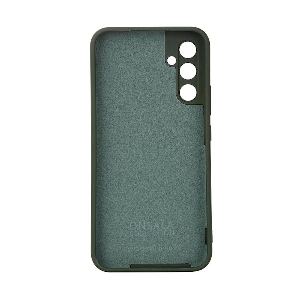 Onsala Suojakuori Sulikoni Olive Green - Samsung Galaxy A34 5G Grön