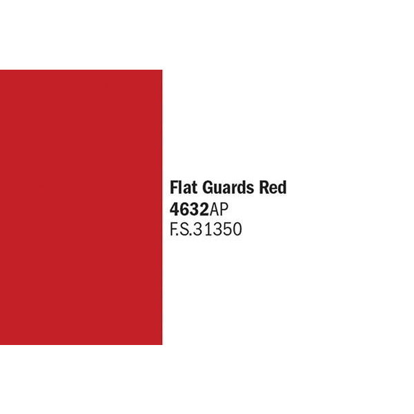 Italeri Flat Guards Red, 20ml Röd